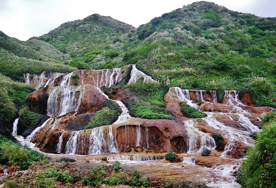 Golden Waterfall
