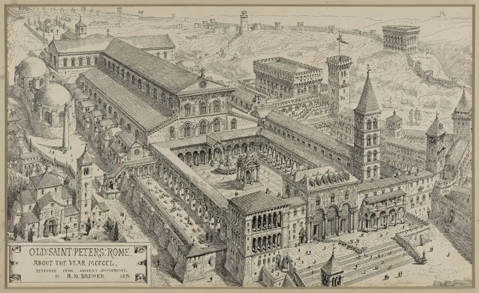 antiga basílica de Sant Pere