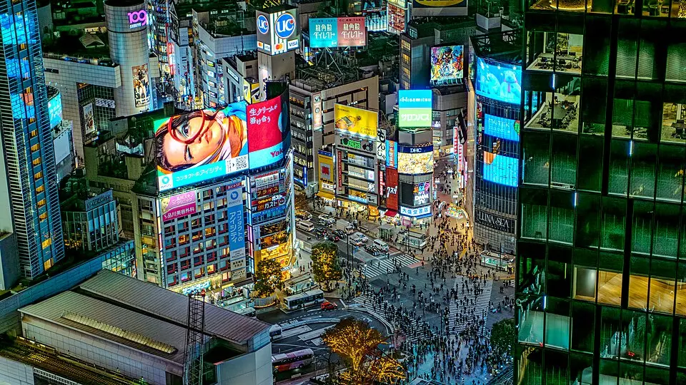 Shibuya scramble crossing