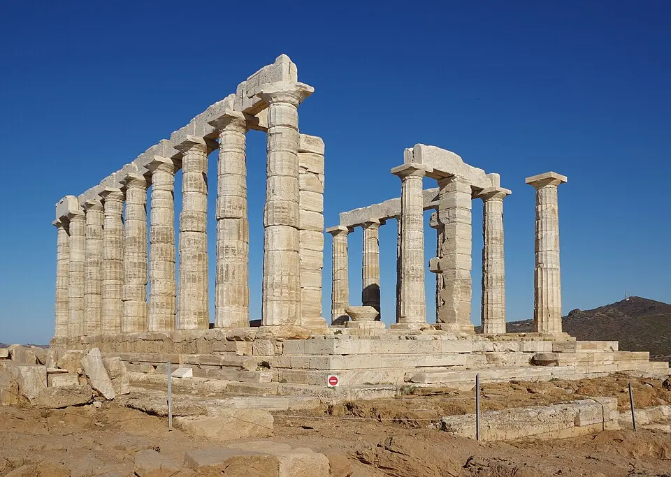 Temple of Poseidon at cape Sounion